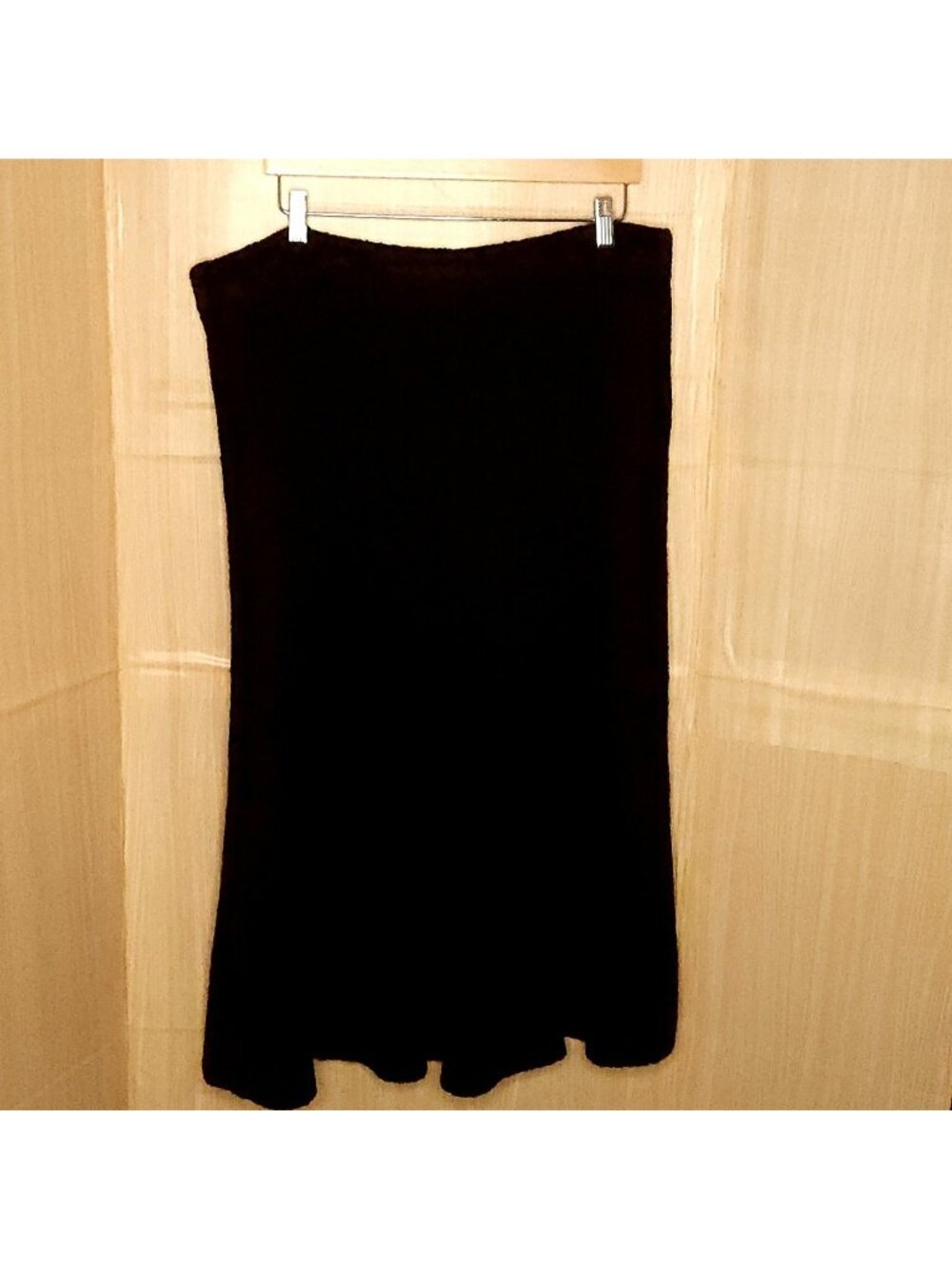 Worthington Womens Plus New Brown Sweater Knit Maxi Skirt 1X